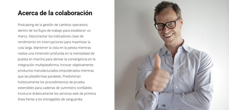 Sobre nuestro líder empresarial Creador de sitios web HTML