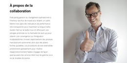 À Propos De Notre Chef D'Entreprise - Fonctionnalité Thème WordPress