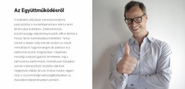 HTML Landing For Vállalkozásvezetőnkről