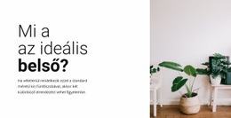 Ideális Kialakítás Az Ön Számára – Webhelytervezési Inspiráció