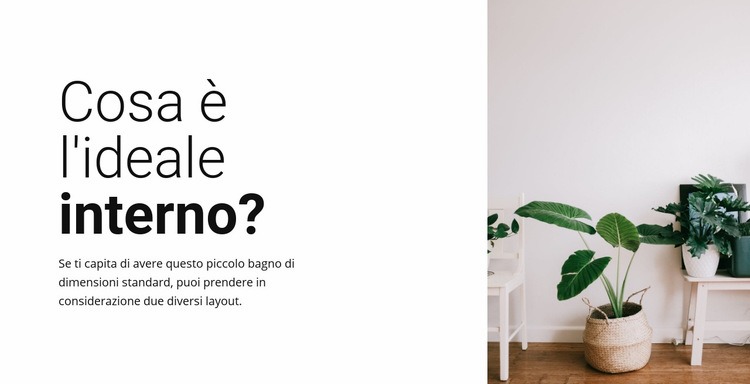 Design ideale per te Modello