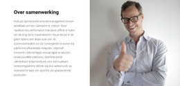 Over Onze Bedrijfsleider - Functionaliteit WordPress-Thema