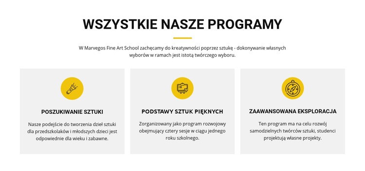 Kurs eksploracji sztuki Projekt strony internetowej