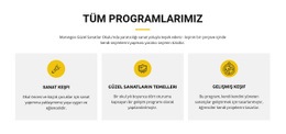 Sanat Keşif Kursu - HTML Template Generator