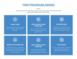 Bir Ömür Boyu Tatil Yap - Şablonlar Web Sitesi Tasarımı