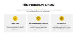 Sanat Keşif Kursu Için Ücretsiz CSS