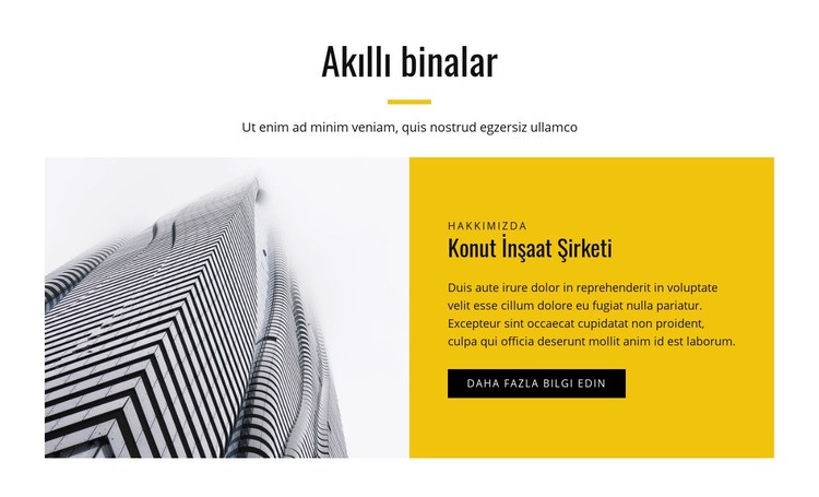 Bina teknolojisi çözümleri Web Sitesi Oluşturucu Şablonları