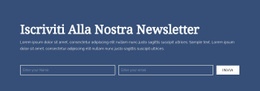 Iscriviti Alla Nostra Newsletter