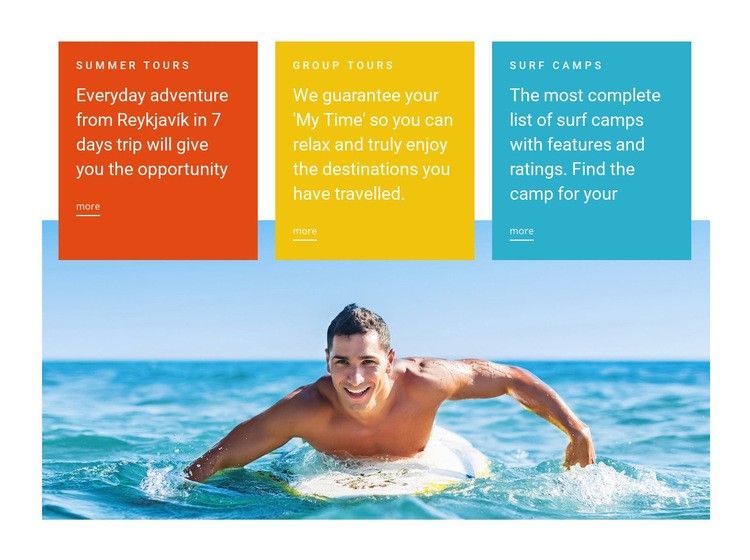  Swim lessons Webflow Template Alternative