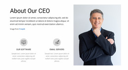Customizable Professional Tools For About Our CEO