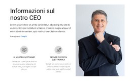 Sul Nostro CEO Modello Gratuito