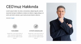 CEO'Muz Hakkında - HTML Şablonu Indirme