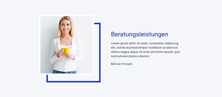 Betrieb, Produktion & Engineering Eine Seitenvorlage