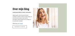 Blogger Over Mode En Lifestyle - Persoonlijk Websitesjabloon