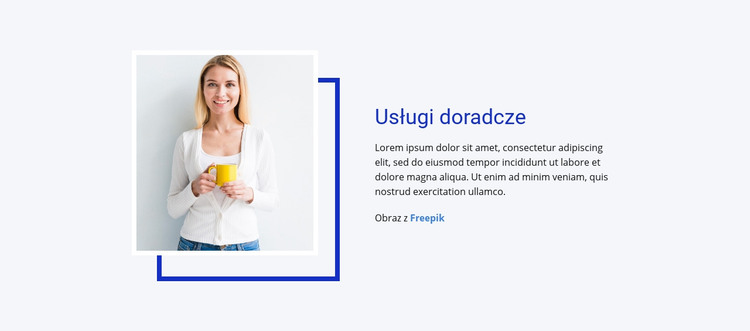 Operacje, produkcja i inżynieria Szablon HTML