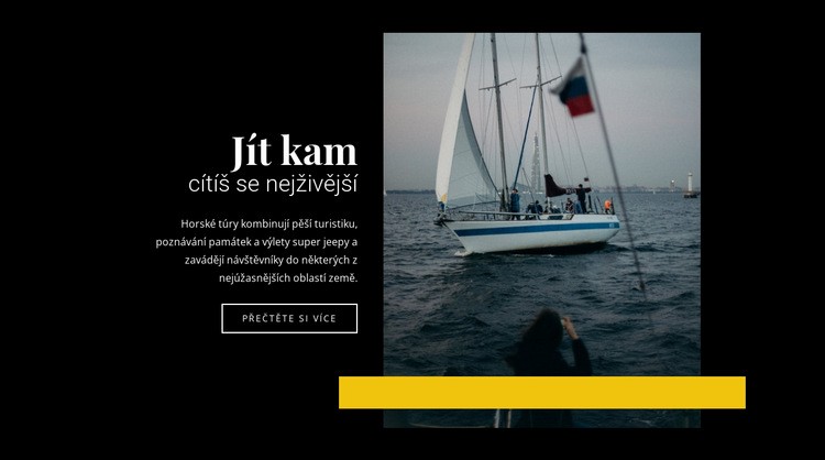 Pronájem jachet po celém světě Šablona CSS
