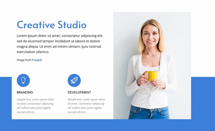 Multi-media strategies Elementor Template Alternative