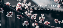 Llegó La Primavera - Plantilla De Sitio Web Gratuita