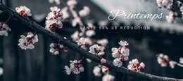 Le Printemps Est Venu - Superbe Créateur De Site Web