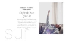 Superbe Modèle HTML5 Pour Avancée De La Mode