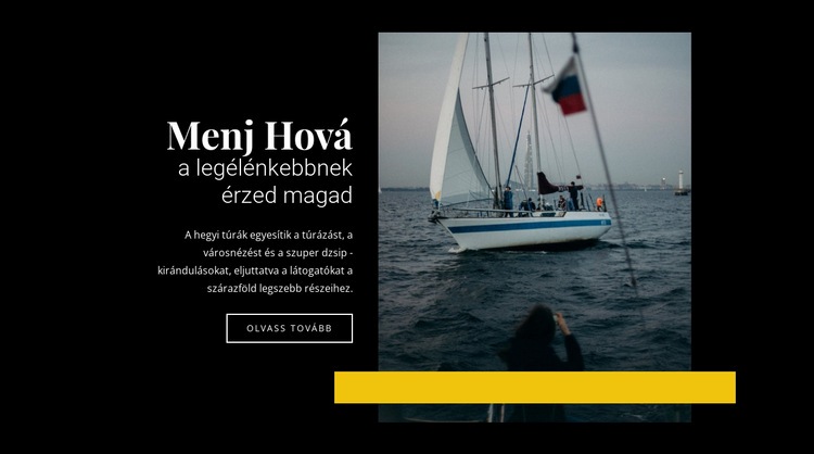 Yacht charter világszerte Weboldal tervezés