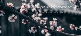 La Primavera È Arrivata Modello Di Sito Web HTML CSS