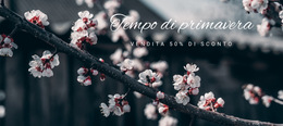 La Primavera È Arrivata - Modello Di Sito Web Gratuito