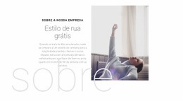 Avanço Da Moda - Belo Design De Site