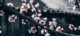 Spring Came - Free Website Template