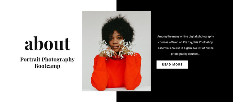 Portrait art WordPress Theme