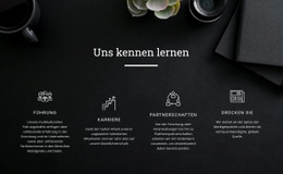 Uns Kennen Lernen – Professionelle HTML5-Vorlage