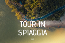 Modello CSS Per Island Resort Travel