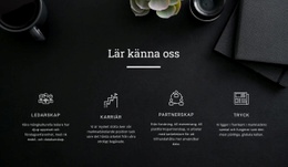 Lär Känna Oss - Anpassad Webbdesign