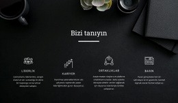 Bizi Tanıyın - Yaratıcı Çok Amaçlı Şablon