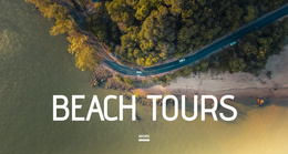 Island Resort Travel - Landing Page Template