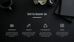 Premium WordPress Theme For Get To Know Us