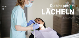 Ihr Persönlicher Zahnarzt - Premium-Element-Vorlage