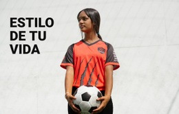 Fútbol Como Estilo De Vida - Funcionalidad Del Creador De Sitios Web