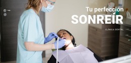 Tu Dentista Personal: Plantilla Sencilla De Una Página