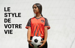 Le Football Comme Style De Vie – Téléchargement Du Modèle De Site Web