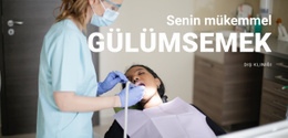 Kişisel Diş Hekiminiz Için Çok Amaçlı Açılış Sayfası