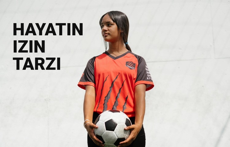 Yaşam tarzı gibi futbol Açılış sayfası