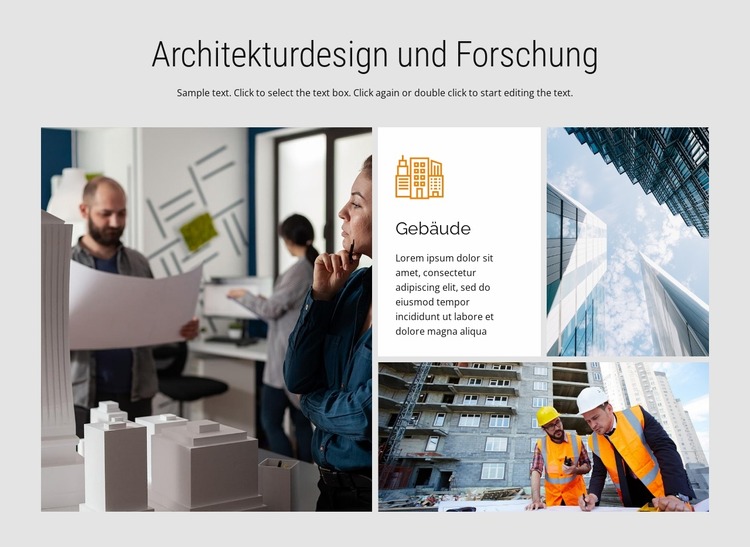 Design und Forschung Joomla Vorlage