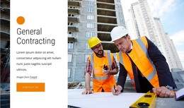 Construction Management - Web Template