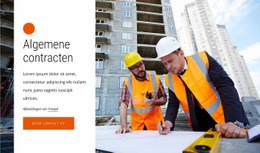 Geweldige HTML5-Sjabloon Voor Bouwmanagement