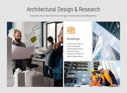 Design And Research - Professional One Page Template