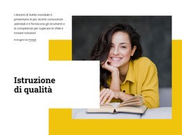 Istruzione Ad Alto Impatto - Design Del Sito Web Scaricabile Gratuitamente