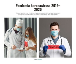 Pandemia Koronawirusa 2020 Szablon Open Source