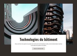 Technologies Du Bâtiment Et Innovation - Page De Destination