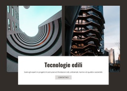 Fantastico Costruttore Di Siti Web Per Tecnologie Edilizie E Innovazione